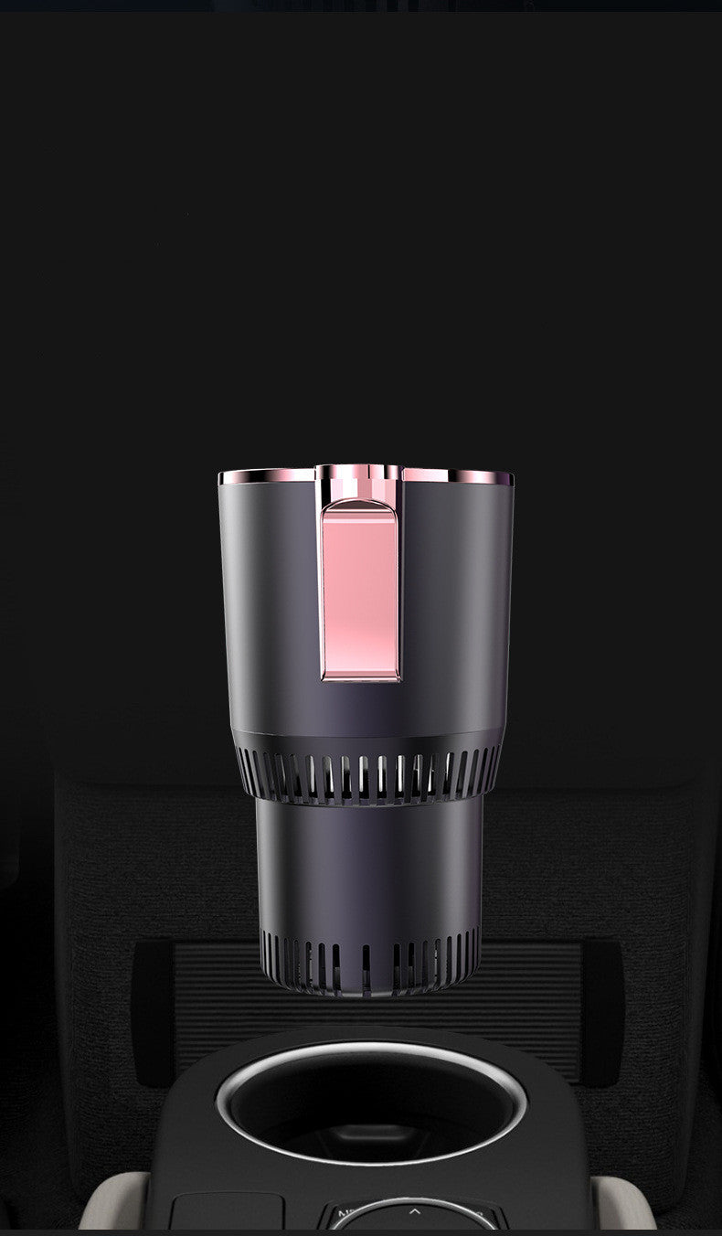 Smart 2-in-1 Car Cup Warmer & Cooler with Digital Display